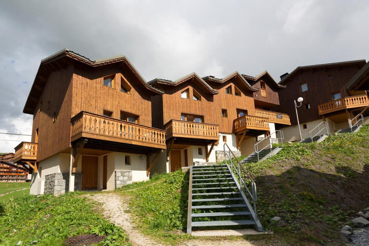 Madame Vacances Les Chalets Du Praz La Plagne Exterior foto